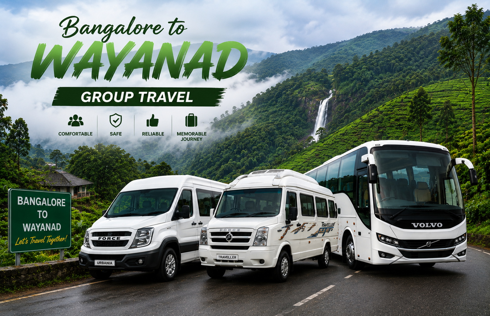 Bangalore to Wayanad Group Travel