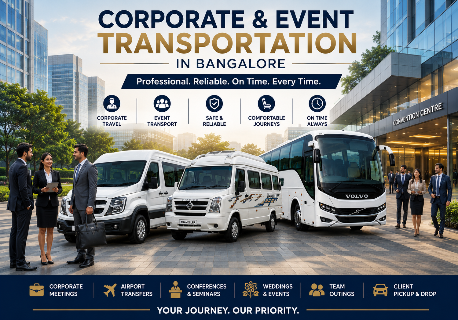 Corporate and Event Transportation in Bangalore