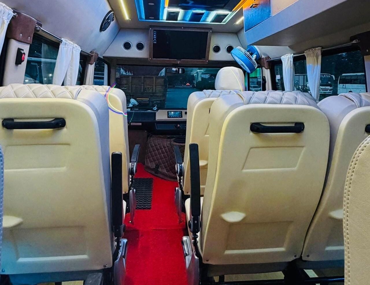Tempo Traveller 12+1 Luxury Vehicle Bangalore